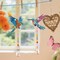 6 Pack 5D Diamond Painting Wind Chimes, Double‑Sided Hummingbird Rhinestone Suncatcher DIY Diamond Art Kits for Adults, Christmas & Mother’s Day Gifts